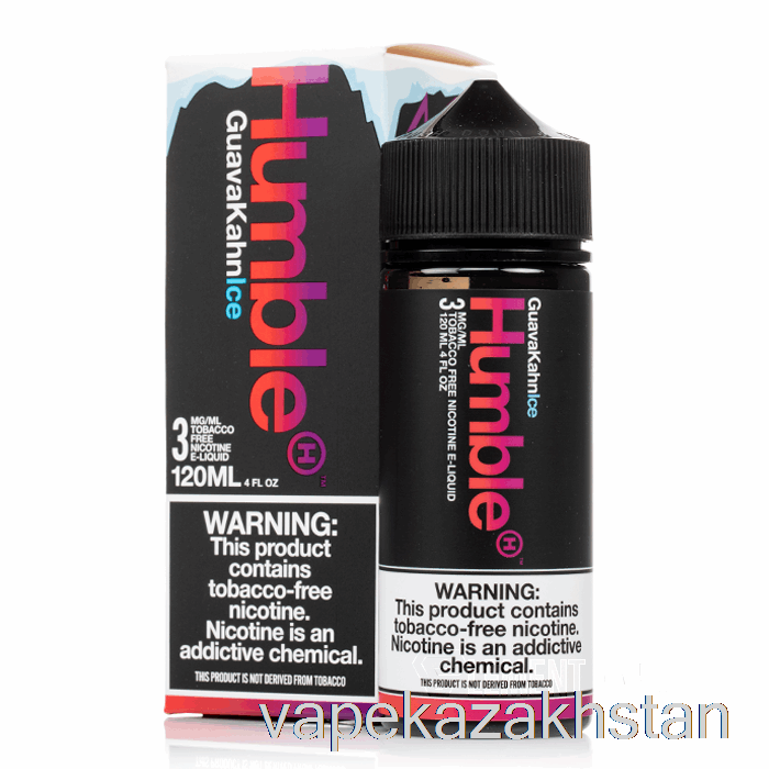 Vape Kazakhstan ICE Guava Kahn - Humble Juice Co - 120mL 0mg